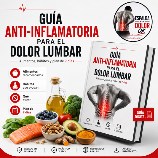 Desinflamá tu Espalda — Guía Anti-Inflamatoria para el Dolor Lumbar
